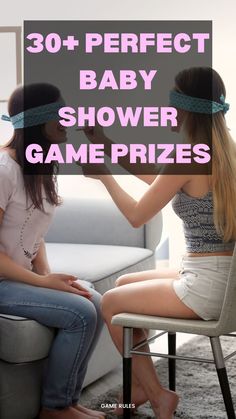 baby shower game prizes Shower Game Prizes For Guests, Baby Shower Game Prize Ideas, Game Prize Ideas, Shower Game Prizes, Party Games For Ladies, Baby Shower Game Gifts