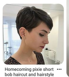 Short Haircuts Ideas, Pixie Bob Hair, Haircuts Ideas, Short Hair Cut, Amazing Hairstyles, Short Sassy Hair, Short Hair Pixie Cuts, Pixie Haircut For Thick Hair, Hairstyles For Girls