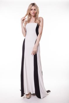 Shop affordable stylish mermaid black and white strapless sweep train evening dress online. Free Shipping and Custom-made. Pro since 2009. Mermaid Black And White, Black White Dress Formal, Formal Dresses Red Carpet, Dress Red Carpet, Evening Dresses Online, Costume Institute, Inspirational Celebrities, Charlize Theron, Fashion Costume