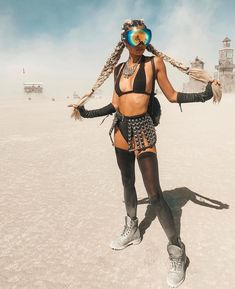 Estilo Burning Man, Burning Man Hair, Burning Man Style, Desert Festival