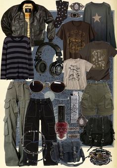 Ftm Summer Outfits, Random Outfit Generator, Origins Of Olympus, Grunge Fits, Downtown Outfits, Gothic Grunge, One Clothing, Cool Fits