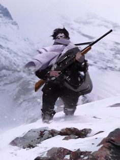 Jama Jurabaev Art, Winter Character Design, Jama Jurabaev, Post Apocalyptic Art, Arte Punk, 영감을 주는 캐릭터, Art Reference Poses