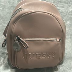 Guess Powder Mauve Guess Los Angeles Women’s Backpack Packable Handbag Nwt Casual Packable Backpack For On-the-go, Everyday Packable Backpack, On-the-go Pouch Backpack With Zipper Closure, Trendy Pouch Backpack For Travel, Trendy Travel Backpack With Pouch Shape, Trendy Travel Backpack With Pouch, Casual Pouch Backpack For Travel, Casual Travel Pouch Backpack, Packable Backpack For On-the-go