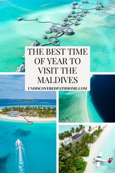 the best time of year to visit the maldives island in the middle of the ocean