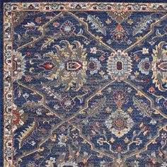 Discover old-world beauty and glamour against today's color and fashion trends in this rug. Shifting the scope of traditional design and executing color imperfectly delivers stunning art for your floors. Bungalow Rose Rug Size: Rectangle 3'3" x 4'11" | Royal Blue / Copper Rectangle 3'3" x 4'11" Area Rug - Bungalow Rose Cruce Oriental Navy Area Rug 39.0 x 5.0 in bluePolypropylene | Wayfair Blue Courtyard, 5x7 Area Rug, Navy Area Rug, Hand Tufted Rugs, Rug Sale, Beige Rug, Indoor Area Rugs, Blue Rug, Bungalow Rose