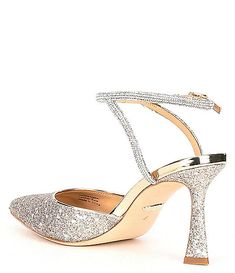 Women's Bridal & Wedding Shoes | Dillard's Glamorous Spring Sandals With 4-inch Heel, Glamorous Wrapped Heel Sandals For Spring, Glamorous Slingback Sandals For Cocktail Occasions, Glamorous Slingback Sandals For Cocktail, Glamorous Pointed Toe Sandals For Gala, Glamorous Spring Sandals With Heel Loop, Summer Cocktail Slingback Open Toe Pumps, Summer Cocktail Open Toe Slingback Pumps, Glamorous High Heel Sandals For Spring