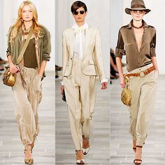 . 2011 Fashion Trends, Ralph Lauren Safari, Ralph Lauren Looks, Palazzo Style, 2014 Trends