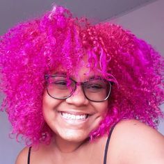 Rosa Pink, Pink Hair, Cat Eye Glass, Hair Color, Texture, Hair