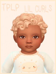 Infants Cc, Toddler Hair Sims 4, Infant Cc, Infant Hair, Sims 4 Family, Pelo Sims, Sims 4 Children