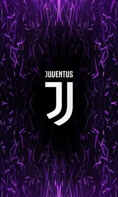 an abstract purple background with the word juventus on it