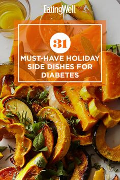 These diabetes-friendly side dish recipes show you that eating healthy during the holidays can be delicious. With these colorful, full-of-flavor recipes, you'll be sure to wow your guests (and keep your blood sugar level balanced). #thanksgiving #thanksgivingrecipes #bestthanksgivingrecipes #thanksgivingsides #healthyrecipes Thanksgiving Recipes For Diabetics, Roasted Beet Salad, Sugar Diet, Healthy Recipes For Diabetics, Blood Sugar Diet, Healthy Side