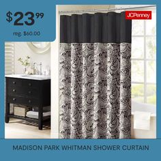 the madison park shower curtain is $ 23 99