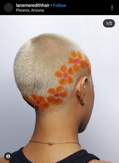 Buzz Designs, Buzzcut Girl, Egg Head, Girls With Shaved Heads, Funky Hair