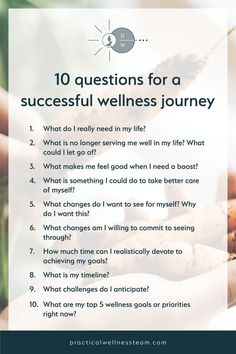 Creating A Wellness Plan, How To Start A Wellness Journey, Health Coaching Questions, Health Coach Questions, What Is Wellness, Wellness Workshop Ideas, Wellness Worksheets, Wellness Questions