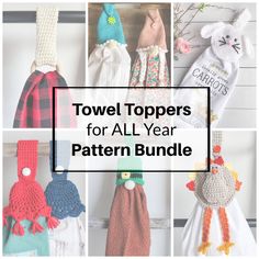 towel toppers for all year pattern bundle