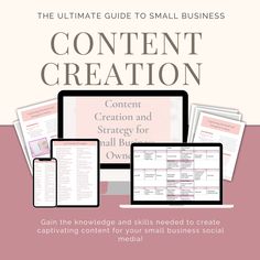 the ultimate guide to small business content creation and strategy for small businesses, including email