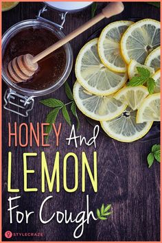 Honey And Lemon For Cough, Honey For Cough, Holistic Home, Best Cough Remedy, Baby Cough Remedies, Toddler Cough Remedies, Dry Cough Remedies