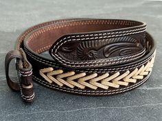 ABOUT THE BELTS: ★ 100% full grain genuine leather. ★ Personalize your belts inside (OPTIONAL).  ★ Belt thickness 1/8" - 3.2 mm  ★ 1-1/2" Wide ★ Snap System for Interchanging Buckles Adjustable Embossed Leather Belt, Leather Western Belts For Everyday, Western Leather Belt, Cowboy Rodeo, Mens Cowboy, Western Leather, Suspender Belt, Suspenders, Full Grain Leather