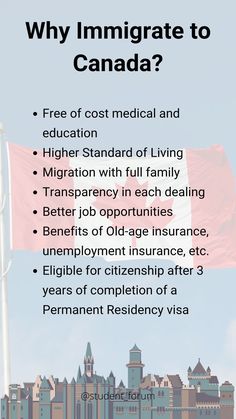 immigration to Canada Canada Poster, Barcode Design, Standard Of Living, Photo To Video, Future Life