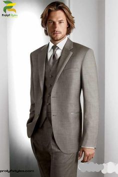 This elegantly styled suit for men is very ideal for a wedding outfit for men. An amazing dress suit for men that cleary stamps its authority on the competition. this striking suit is tailored with ease of movement in mind. Make a bold statement with this men's three-piece tuxedo suit. classy mens fashion, men's formal fashion, Men's Fall Fashion, Men's urban styles, Men's winter Fashion, #outfits #mensstyles #mensfashion #menswear #fashion #styles #mensclassystyle #mensbusinessoutfit Groomsman Suits, White Tuxedo Wedding, Tuxedos Wedding, Groom Tuxedo Wedding, Groom Tuxedo, Vest And Tie, Groomsmen Suits, Prom Suits