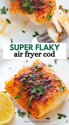 this is an easy and delicious recipe for super flaky air fryer food