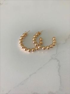 5MM Bead Hoop Earrings  hoops  gold hoops  hoop earrings  image 0 Silver Circle Earrings, Simple Hoop Earrings, Small Gold Hoops, Tiny Hoop Earrings, Hammered Hoop Earrings, Big Hoop Earrings, Hammered Earrings, Leaf Jewelry, Large Hoop Earrings