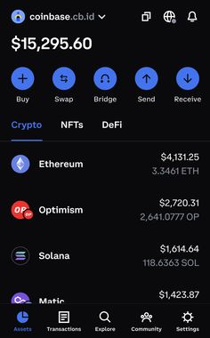 an iphone screen showing the different types of crypts and their corresponding currency options for each bitcoin