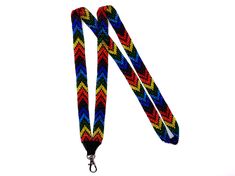 "Turn your must-wear into love-to-wear! Using premium nylon and exquisite glass beads, these lanyards are unique with their brilliant colors and patterns. Perfect for your favorite teacher, nurse, or healthcare professional, these handmade lanyards are sure to be a conversation starter. Durable, practical, and luxurious, it is a special piece that will be treasured! Handmade in Guatemala Lanyards measure 18\" *Please note that all of our items are handcrafted and unique to each piece. Colors may Adjustable Beaded Chain Lanyard For Gift, Handmade Adjustable Multicolor Lanyards, Handmade Lanyards, Nurse Lanyard, Lanyard Teacher, Rainbow Keychain, Keychain Holder, Beaded Lanyard, Work Badge