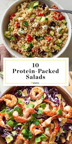 the top 10 protein packed salads