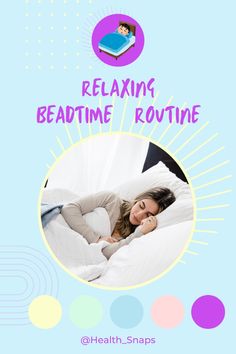 Indulge in a soothing bedtime routine to promote relaxation and better sleep. From gentle stretches to calming rituals, discover how to create a tranquil evening routine that helps you unwind and prepare for a restful night's sleep.
#BedtimeRoutine #RelaxationTips #SelfCare Gentle Stretches, Calming Rituals, Deep Breathing Exercises, Evening Routine, Busy Women