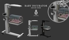 the baby incubator decor item is shown