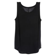 Enjoy the comforts of a soft shirt that you can wear almost anywhere like Black Adult Drapey Tank Top. This tank top features a solid black color over a flowy cut. Embellish it with the accessories of your choosing for a customized top you can wear at home or out on the town! Details: 	 Size: Large 	 Content: 67% Modal, 28% Polyester & 5% Spandex 	 Care: Machine Wash, Cold; Only Non-Chlorine Bleach When Needed; Tumble Dry, Low; Cool Iron If Needed. Black Tank Muscle Tee For Layering, Black Muscle Tee Tank For Layering, Black Sleeveless Blouse Vest For Layering, Casual Black Sleeveless Blouse, Black Summer Tops For Everyday, Casual Black Scoop Neck Vest, Black Everyday Summer Tops, Versatile Black Tank Top For Everyday, Versatile Black Scoop Neck Top