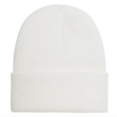 One Size Fits All Casual White Soft Knit Beanie, Casual White Hat For Fall, White Cotton Beanie For Winter, Trendy Fitted White Beanie, White Casual Beanie One Size, Casual White Beanie, One Size Fits Most, Classic White Winter Beanie, Classic White Beanie For Winter, Beanie Mockup