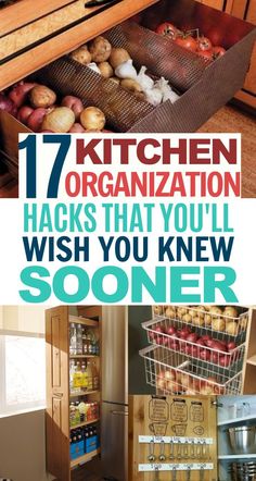 the kitchen organization hacks that you'll wish you knew someone to know about