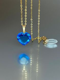 Gorgeous sparkly London blue topaz heart pendant necklace. The Faceted heart shape pendant is flawless and has the most vivid blue color that brings lots of depth to the stone and reflects lights beautifully. The pendant is strung on a 14K goldfilled chain. It is perfect for layering or looks great when worn alone. *Excellent quality: AAA+ Flawless Swiss blue topaz Heart Shape Pendant *Pendant measure: 23mmx15 mm /0.9x 0.6 inch *Metal: 14K gold-filled *necklace length: 45 cm /18 inch Solid gold, Sapphire Heart Pendant With Heart Charm, Heart Shaped Sapphire Jewelry For Gifts, Heart Shaped Sapphire Jewelry Gift, Heart-shaped Sapphire Jewelry Gift, Heart Cut Sapphire Necklace Gift, Heart Cut Sapphire Necklace As Gift, Blue Heart Cut Necklace For Anniversary, Sapphire Heart Cut Necklace Fine Jewelry, Heart-shaped Sapphire Necklace For Gift