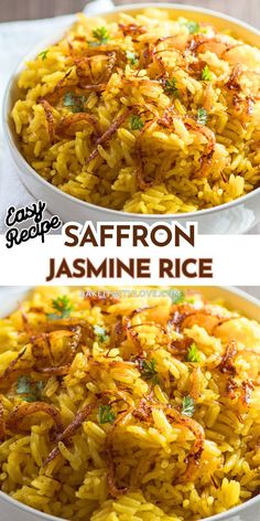 Saffron Jasmine Rice