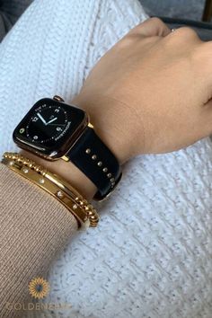 We love putting away our phones for stretches of time...but wearing our #applewatch so we don’t miss calls from our VIP’s #StayConnected #NoFomo ⠀⠀⠀⠀⠀⠀⠀⠀⠀ We are thinking of everyone who has a Stay At Home order and wishing you all good health (physical and mental)!! Everyday Gold Leather Strap Apple Watch Band, Gold Leather Strap Apple Watch Band For Everyday, Everyday Gold Apple Watch Band With Leather Strap, Trendy Gold Leather Apple Watch Band, Everyday Gold Leather Watch Band, Trendy Gold Apple Watch Band For Everyday, Black Apple Watch Aesthetic, Apple Watch Outfits Women, Black Watch Women's