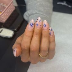 2025 Vibes, Beauty Stuff, Nails Inspo, Ideas Aesthetic, Color Shapes, Nude Nails, Blue Nails, Almond Nails, Winter Nails