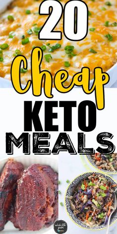 the top 20 cheap keto meals that are easy to make and ready in less than 30 minutes