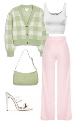 Aesthetic Items, Danish Pastel Aesthetic, Clothing Bundle, Clueless Outfits, Pastel Outfit, Danish Pastel, Rainbow Aesthetic, Aesthetic Clothing, Mode Inspo