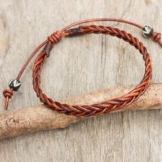 Braided leather bracelet, 'Cinnamon Braid' - Cinnamon Brown Leather Braided Bracelet from Thailand Luxury Adjustable Braided Leather Bracelet, Luxury Handmade Elegant Braided Bracelets, Cheap Handmade Leather Bracelet For Everyday, Luxury Handmade Braided Bracelet For Men, Cheap Handmade Braided Bracelets For Women, Braided Leather Bracelet Diy, Knot Leather Bracelet, Leather Bracelet Diy, Cord Bracelet Diy