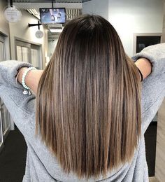 Brown Skin Hair Balayage, Half Head Highlights Brown Hair Straight, Melir Hair Brown, Mid Length Haircut Straight, 10 Major Winter Hair Colors, Highlights Brown Hair Balayage, Ashy Brown, Balayage Straight Hair