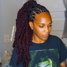 Loc Inspiration, Beautiful Locs, Dreadlock Styles, Dreads Styles, Loc Journey, Dread Hairstyles, Sisterlocks