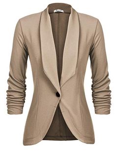 Blazer Plus Size, Blazer Pattern, Costume Noir, Blazer Casual, Neckwear Women, Work Blazer, Plus Size Blazer, Work Formal, Fitted Coat