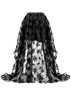 Halloween Gothic Steampunk Long Lace Skirt     Type: Skirt   Style: Vintage   Design: Lace   Embellishment: Lace-up   Fabric: Lace, satin   Color: Black,Brown   Weight: 0.3kg   Waist Size:S 60cm,M 65cm,L 70cm,XL 75cm,XXL 80cm,3XL 85cm,4XL 90cm,5XL 95cm,6XL 100cm,   Package Includes: Skirt   Occasion:These fashion corsets are perfect for parties,cosplay,club, a night out, or just a bedroom lingerie. It will make you look and feel amazing.   The corset is designed to create a wonderful hourglass f Long Lace Skirt, Halloween Steampunk, Wedding Dress Short, Corset Skirt, Corset Fashion, Gothic Corset, Standard Dress, Black Halloween, New Wedding Dresses