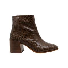 Vince Camuto Women's Tinitia Leather Closed Toe Ankle Fashion Boots Size: 5m Color: Chocolate Brown Two Tone Croco Style: Vn-Tinitia New With Box: The Vince Camuto Ankle Boots Are Brand-New, Unused, And Unworn In The Original Packaging (Original Box). I Bought These Boots Last Year Hoping To Wear Them, But They Didn't Fit So I Am Selling Them. Brown Leather Block Heel Booties, Brown Leather Booties With Block Heel, Leather Ankle Booties With Wrapped Heel, Leather Boots With Wrapped Block Heel, Brown High Heel Boots With Heel Tab, Brown Ankle-high Boots With Heel Tab, Brown Ankle-high Faux Leather Booties, Brown Faux Leather Ankle-high Booties, Brown Booties With Stacked Block Heel