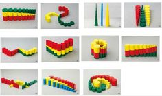 many different types of legos are shown in this photo, including the letters and numbers