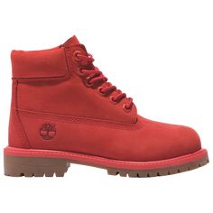 Red Timberland Boots, Red Timberlands, Boot Styling, Baby Timberlands, Timberland Boots Outfit, Timberland Waterproof Boots, Timberland 6 Inch, Timberland Waterproof, European Shoes