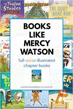 children's books like mercy watton, full - color illustrated character books