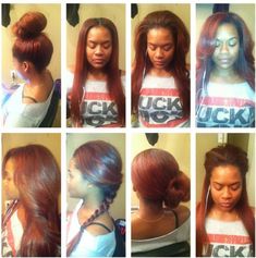 20 Vixen Sew In Weave Installs We Are Totally Feeling On Pinterest [Gallery] Bday Hair, Lovely Hairstyles, Long Weave Hairstyles, Sew Ins, Peruvian Hair